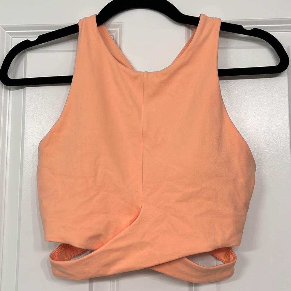 Conscious Crop Cut Out Bra A-C